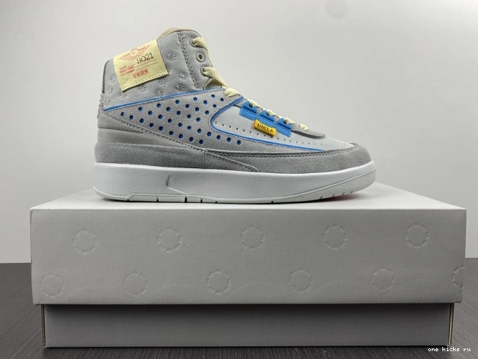 Cheap DN3802-001 2 Retro Grey Fog Jordan Union 0802
